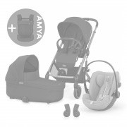 Balios 3in1 +AMYA - Chocolate Brown/Moon Black